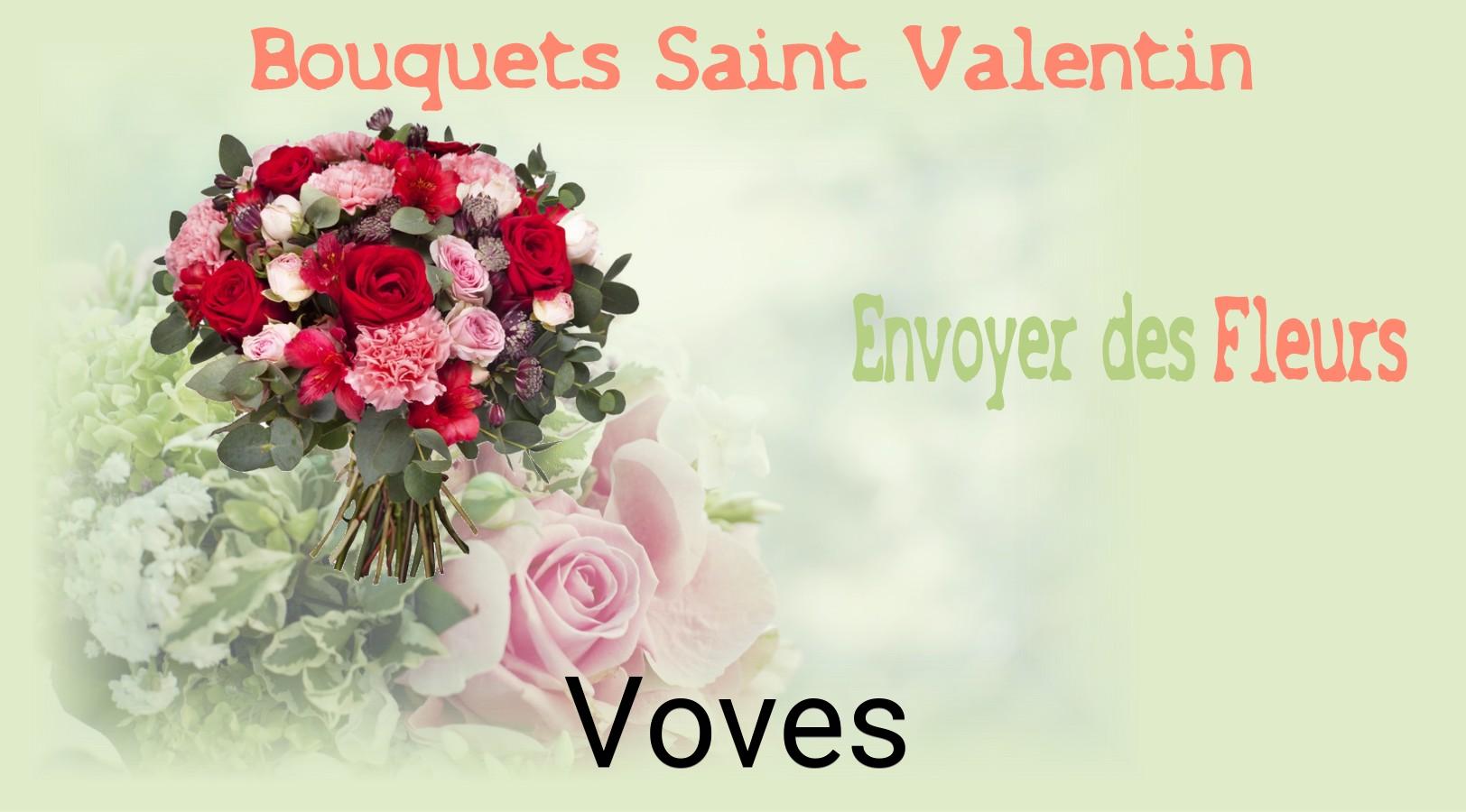 Roses de Saint-Valentin livrées à Voves